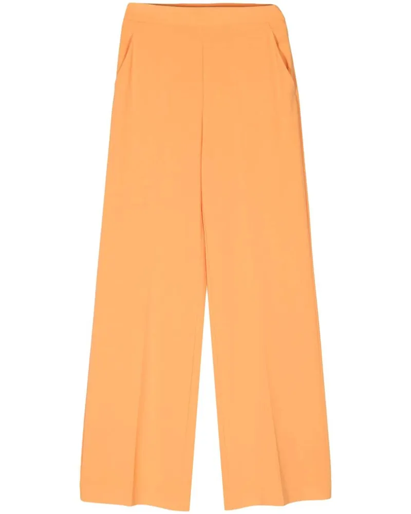 Patrizia Pepe Hoch sitzende Palazzohose Orange