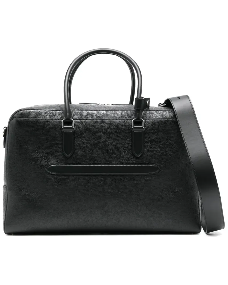 Smythson Soft Reisetasche - Schwarz Schwarz