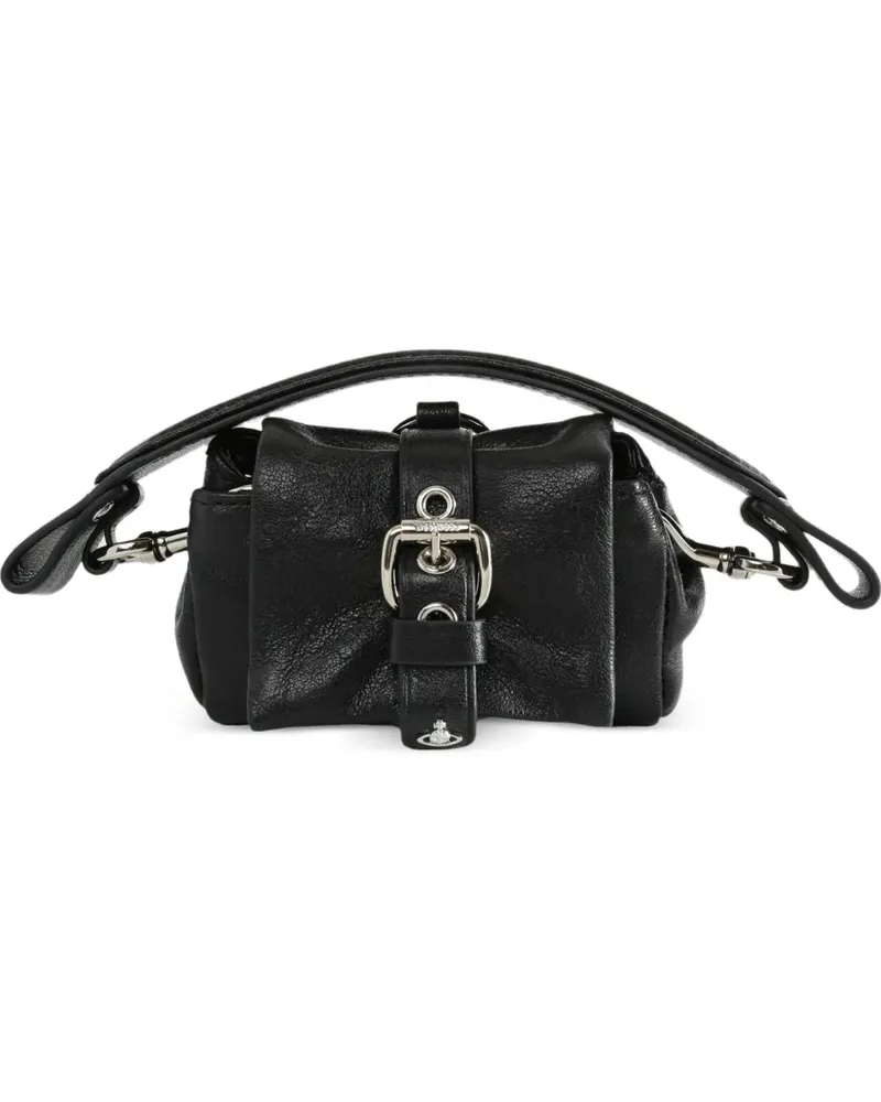 Vivienne Westwood Hazel Treasure Mini-Tasche - Schwarz Schwarz