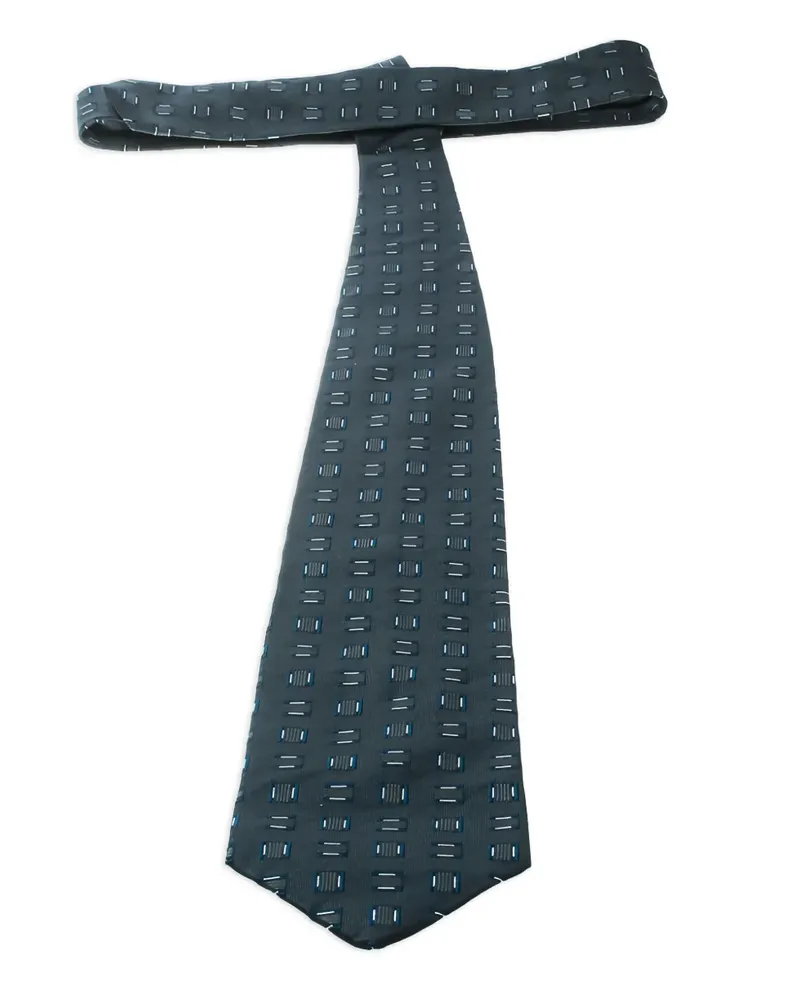 HUGO BOSS Krawatte mit Jacquardmuster - Grau Grau