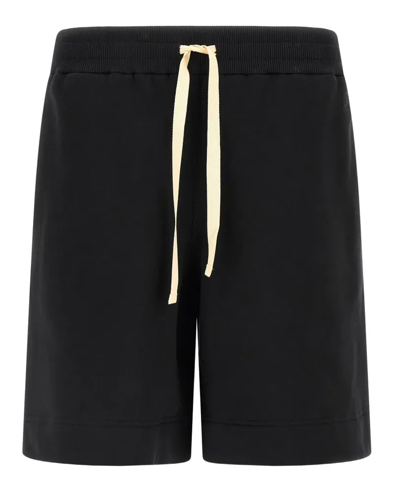 Jil Sander Bermudas mit Logo - Schwarz Schwarz