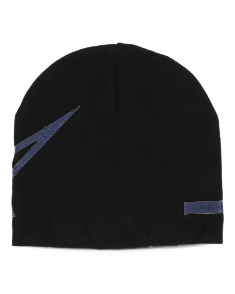 Alpinestars RSRV Lowside logo-print beanie hat - Schwarz Schwarz