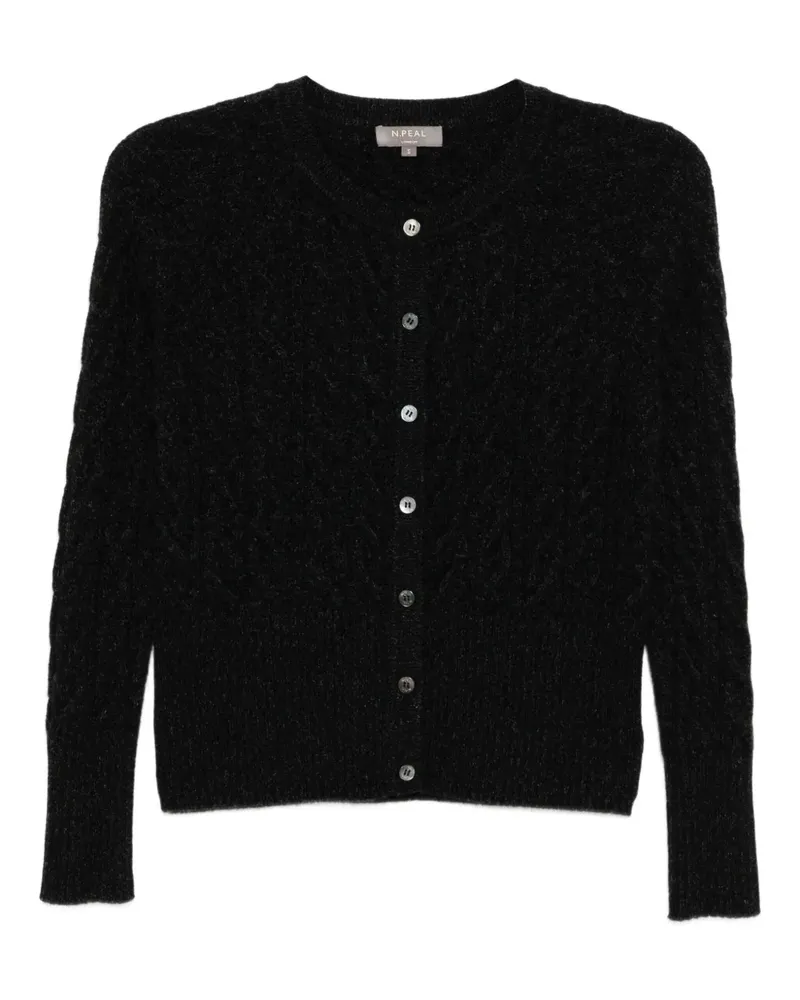 N.Peal Myla Cardigan - Grau Grau