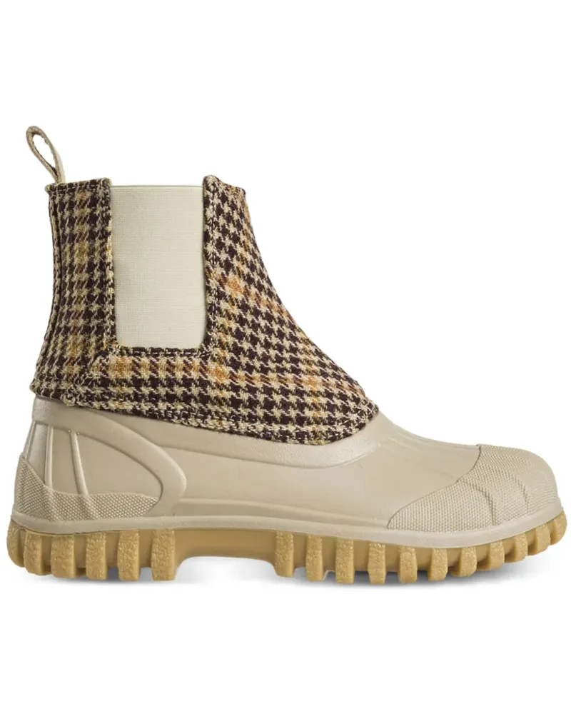 Diemme Balbi Chelsea-Boots mit Hahnentrittmuster - Braun Braun