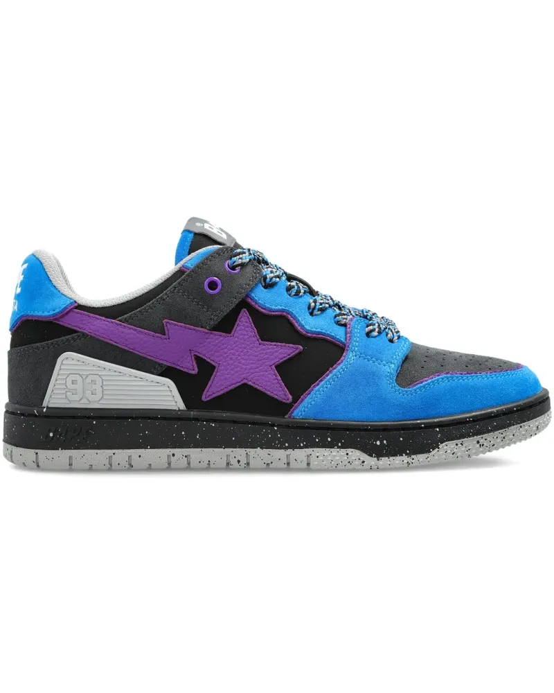 BAPE Sneakers mit Stern-Patch - Schwarz Schwarz