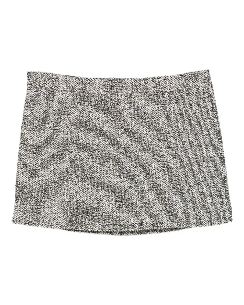 Michael Kors Minirock mit Tweed-Effekt - Schwarz Schwarz
