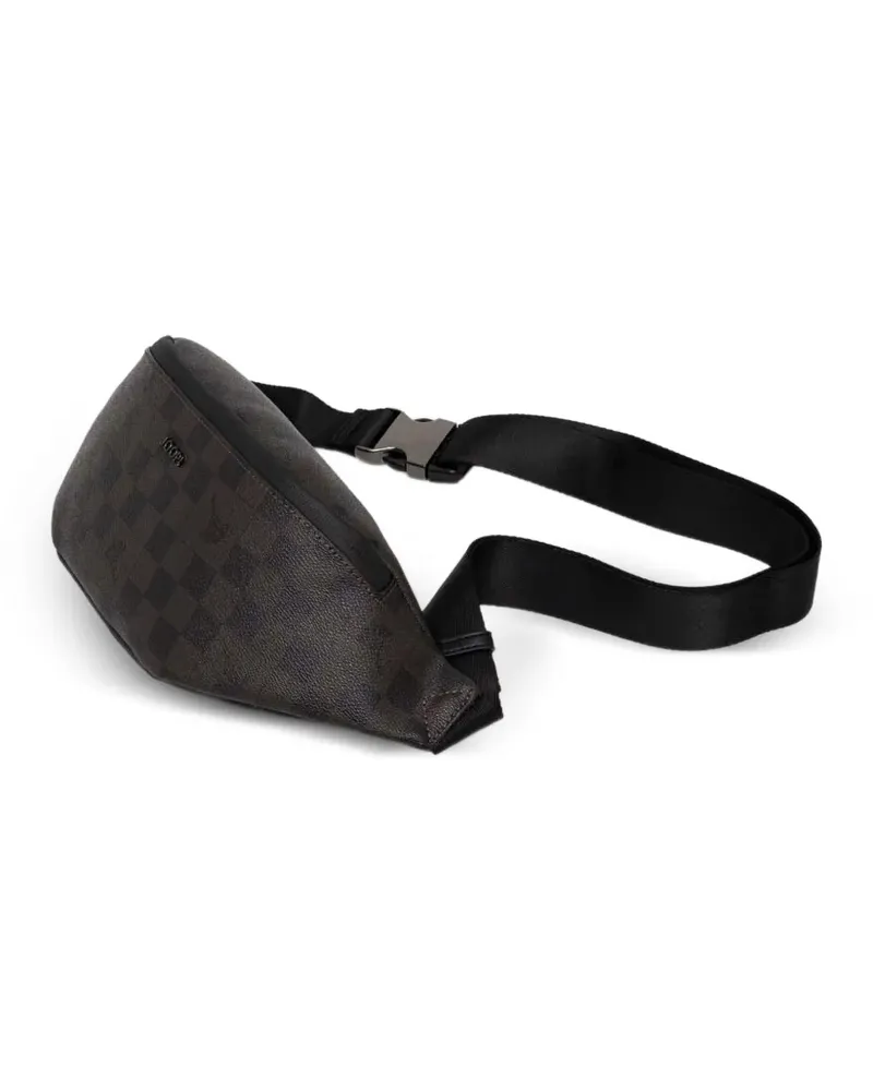 JOOP! Gürteltasche mit Karomuster - Braun Braun