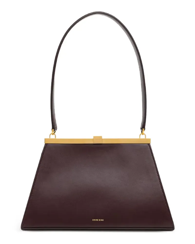 Anine Bing Tasche aus glattem Leder - Braun Braun