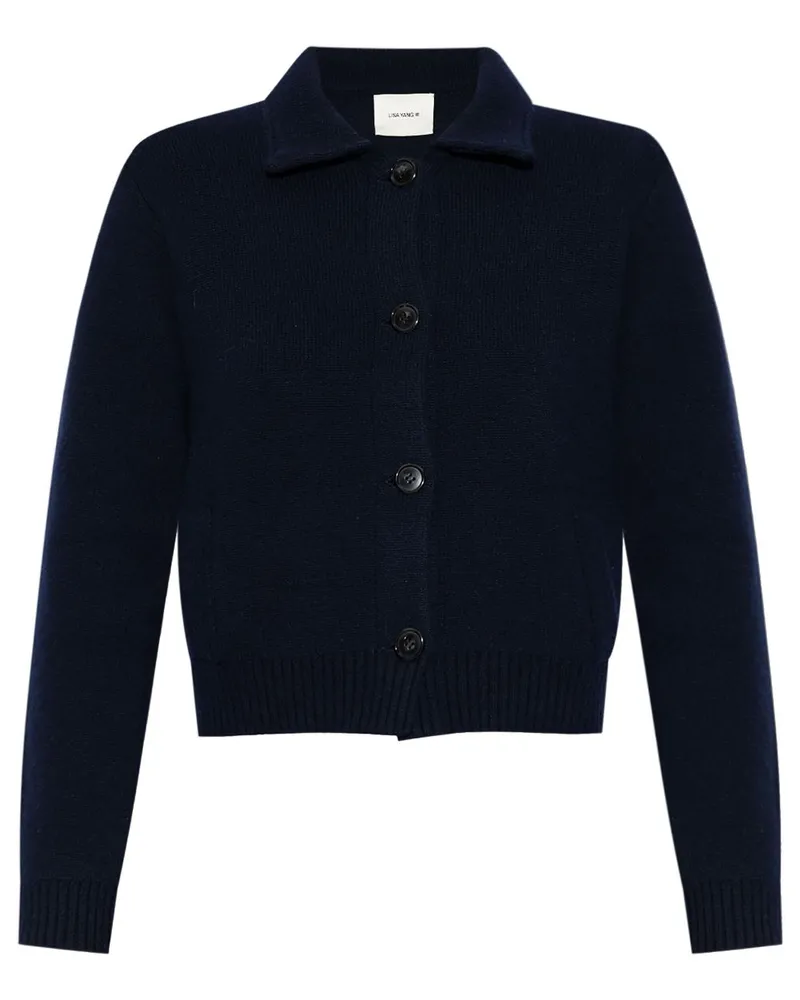 Lisa Yang The Lynna Cardigan - Blau Blau