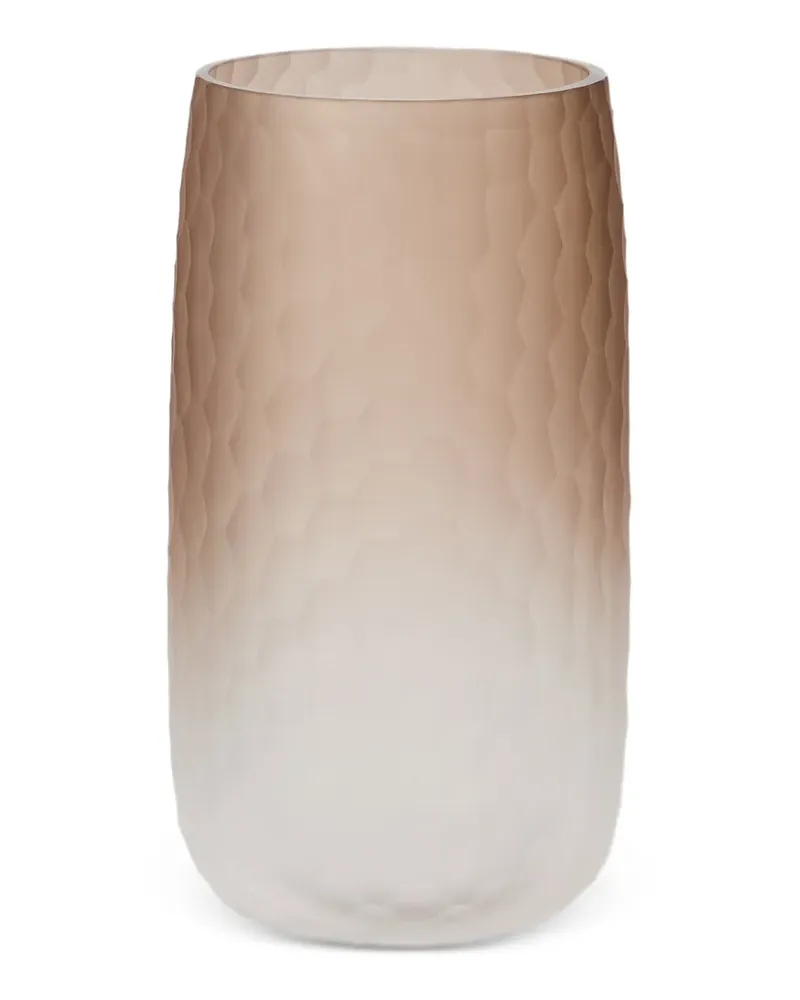 Brunello Cucinelli hammered Murano glass vase - Nude Nude