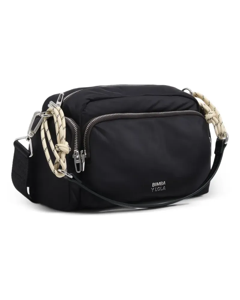 BIMBA Y LOLA Mini-Tasche mit Reißverschluss - Schwarz Schwarz