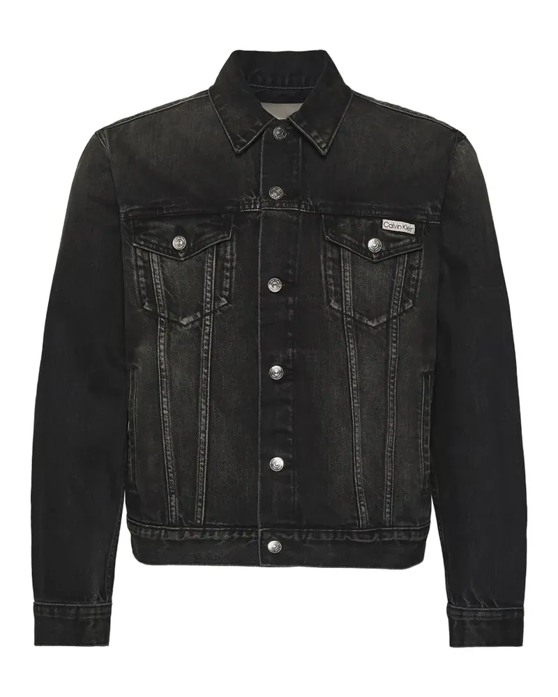 Calvin Klein buttoned jacket - Schwarz Schwarz