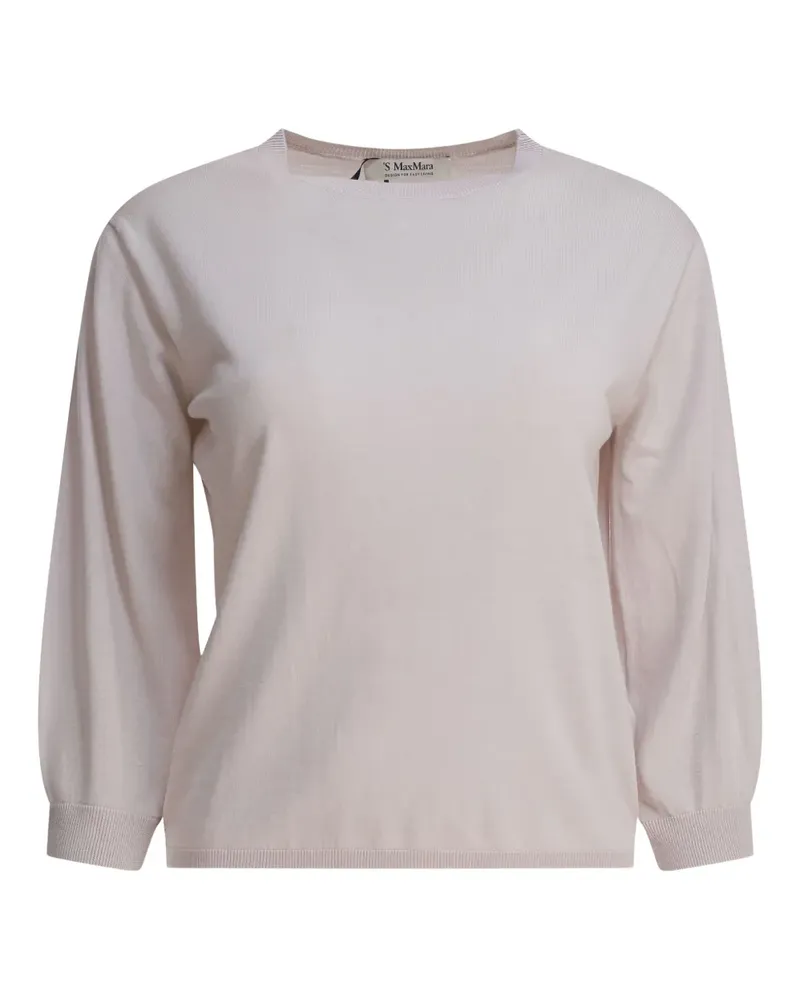Max Mara Max Mara Pullover mit rundem Ausschnitt - Grau Grau