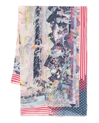 Faliero Sarti x Paolo Fiumi America Stola Blau