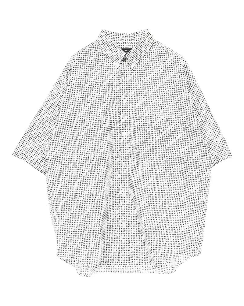 Balenciaga 2010s Button-down-Hemd - Weiß Weiß