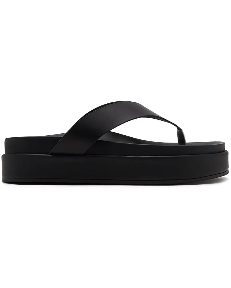 Ancient Greek Sandals Sandalen mit Plateau - Schwarz Schwarz