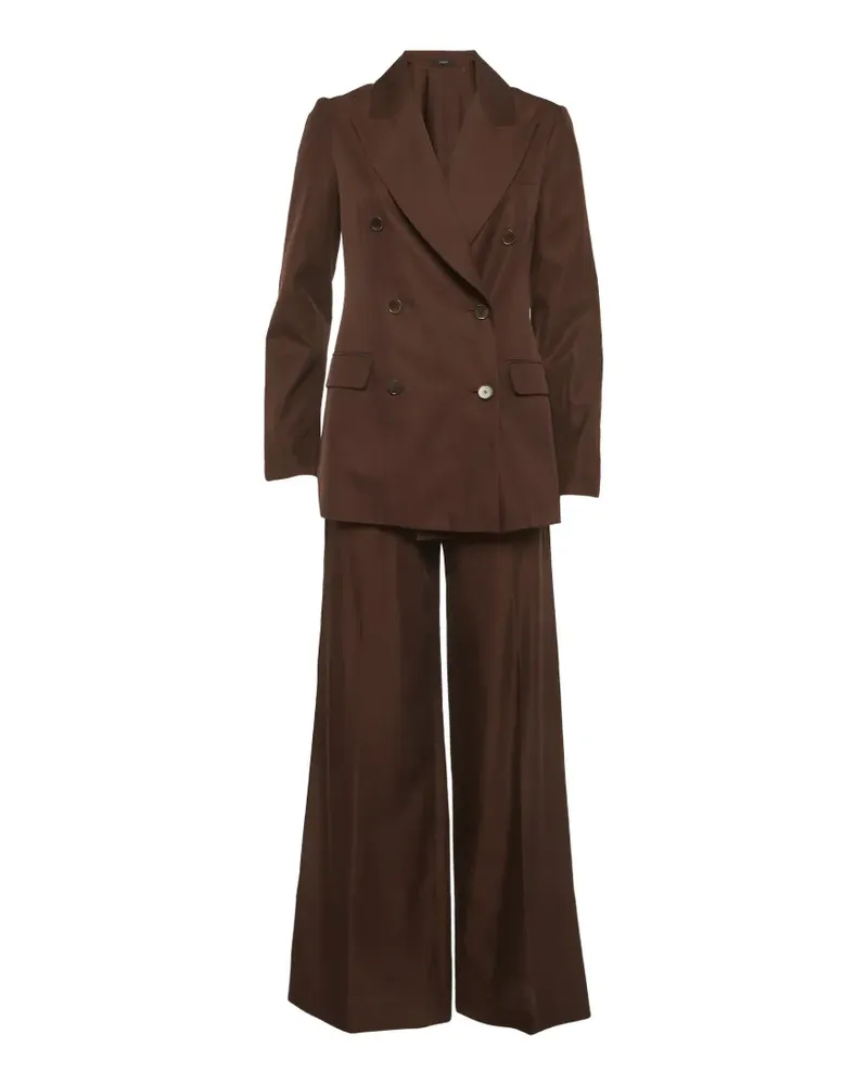 Joseph double-breasted silk suit - Braun Braun