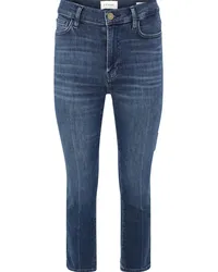 Frame Denim Le High Straight-Leg-Jeans Blau