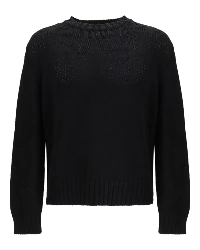 Sunflower Frederik cotton sweater - Schwarz Schwarz