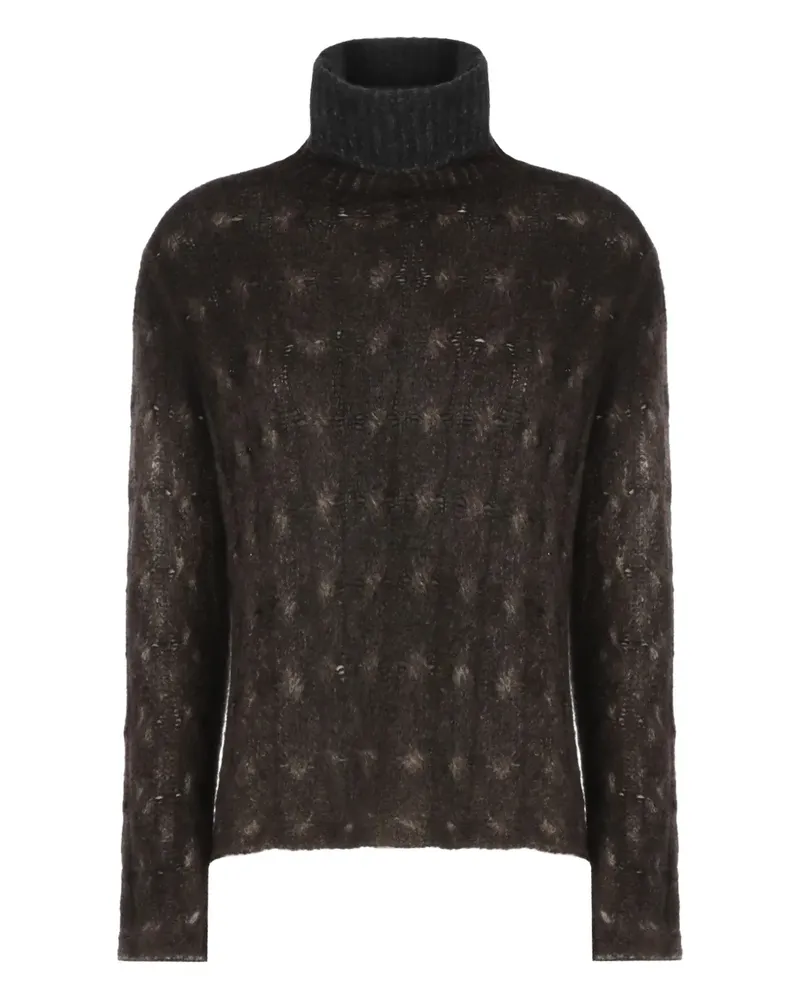 Avant Toi high-neck sweater - Braun Braun