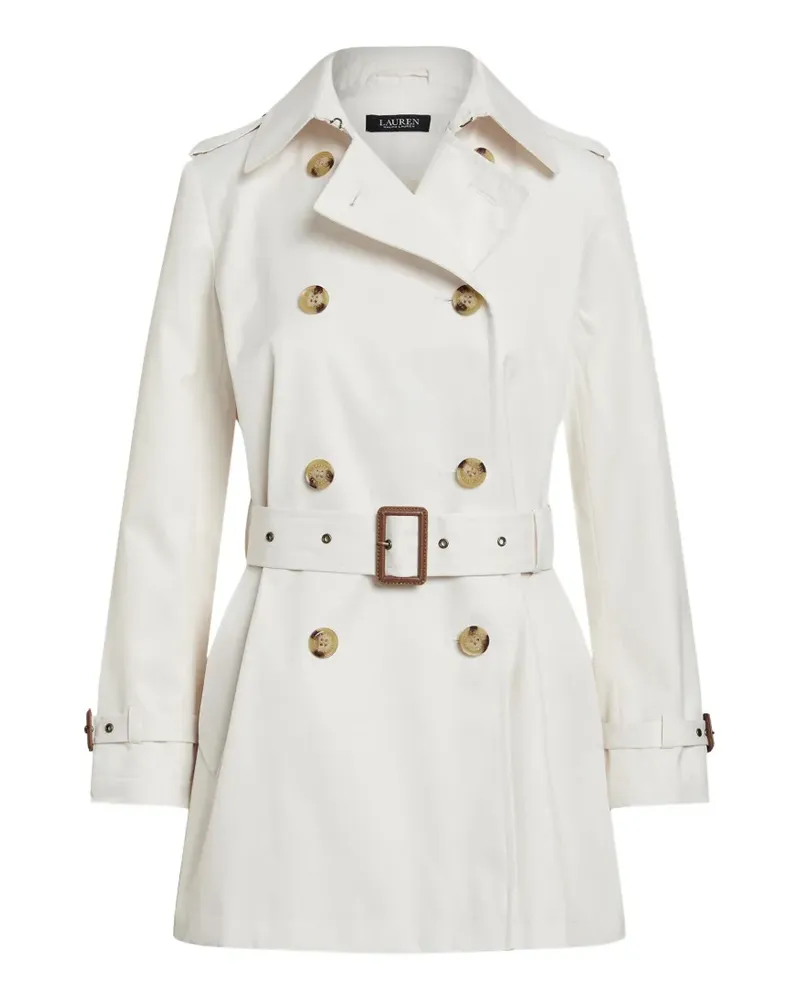 Ralph Lauren double-breasted belted trench coat - Nude Nude