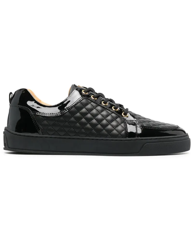 Leandro Lopes Sneakers mit Steppung - Schwarz Schwarz