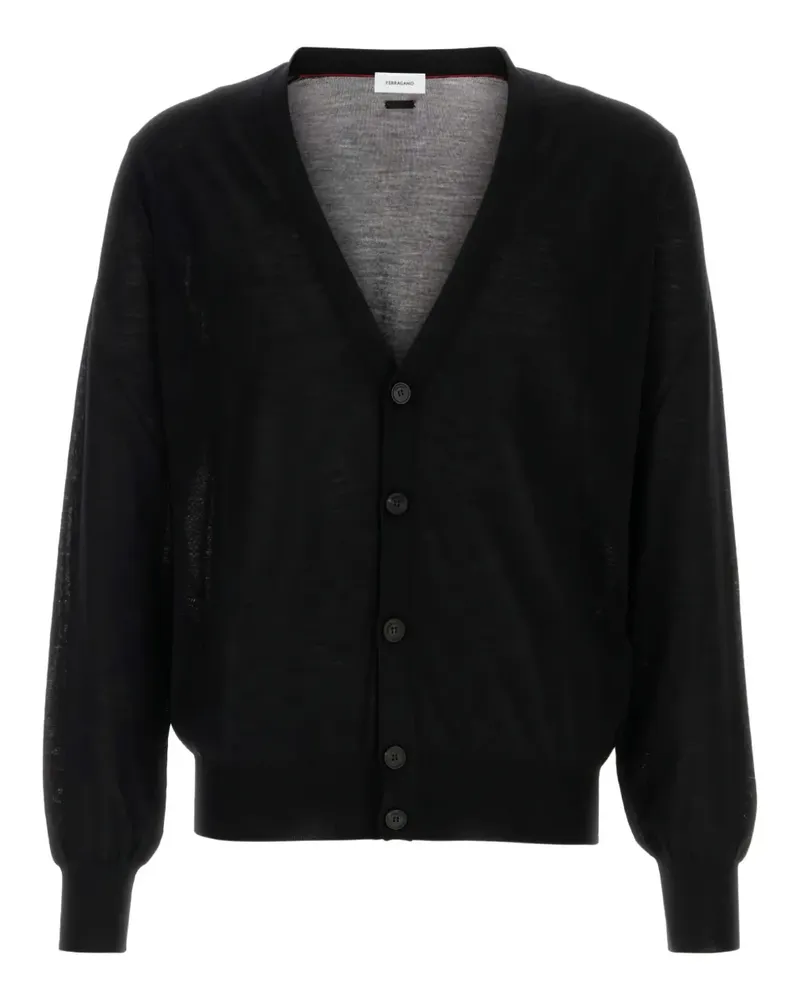 Ferragamo virgin wool blend cardigan - Schwarz Schwarz