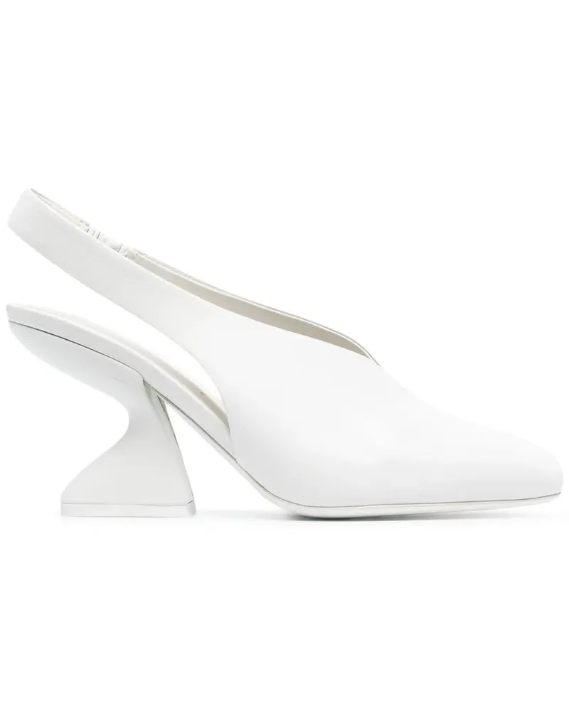 Ferragamo Pumps 95mm - Weiß Weiß