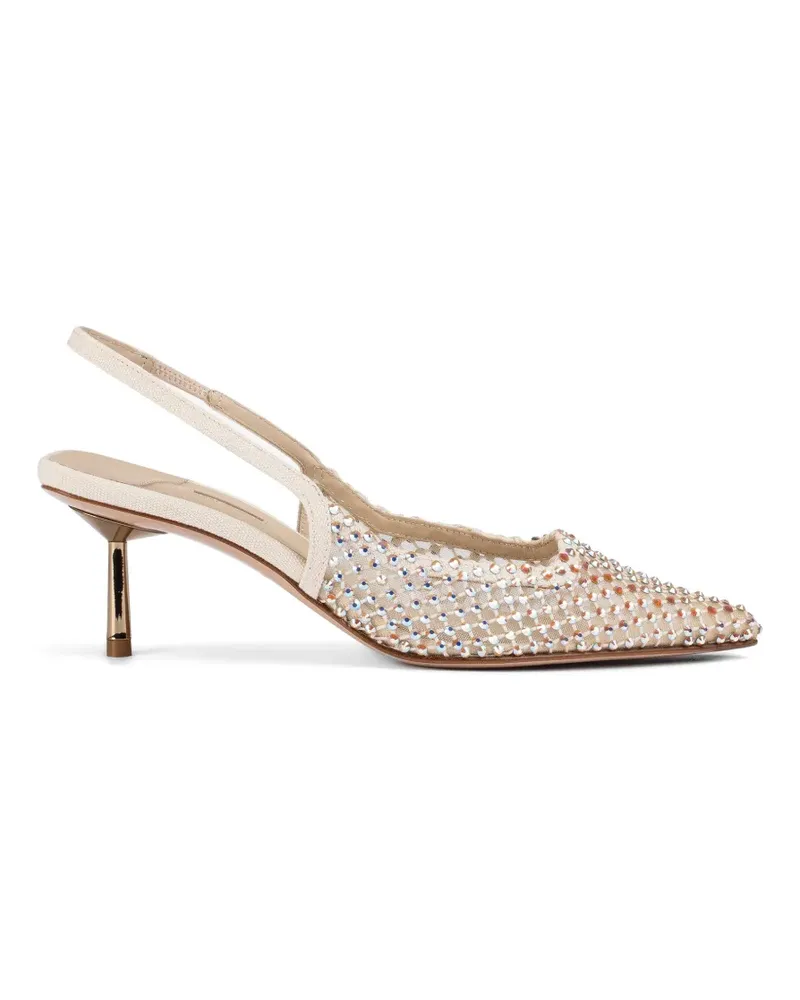 Le Silla Gilda Fierce Slingback-Pumps 60mm - Nude Nude