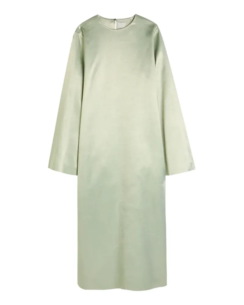 Calvin Klein Alba Midikleid mit ausgestellten Ärmeln - Grün Grün