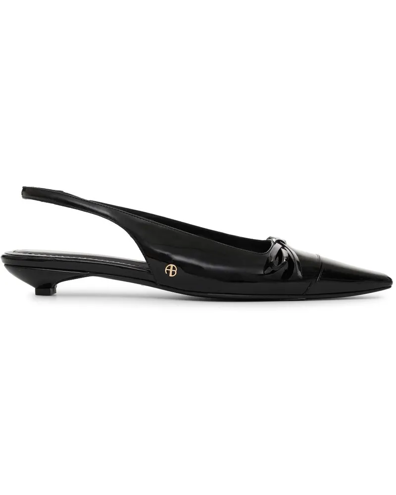 Anine Bing Zoey Slingback-Pumps - Schwarz Schwarz
