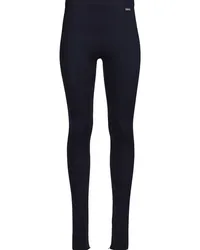 Ferragamo Leggings mit Logo-Schild Blau