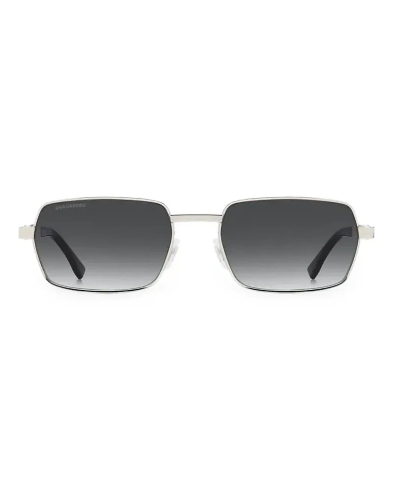 Dsquared2 rectangle-frame tinted sunglasses - Silber Silber