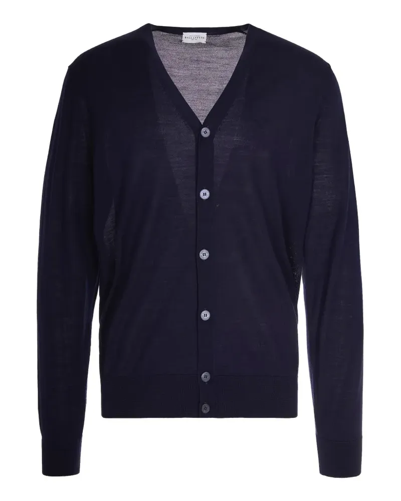 Ballantyne Cardigan mit Knopfverschluss - Blau Blau