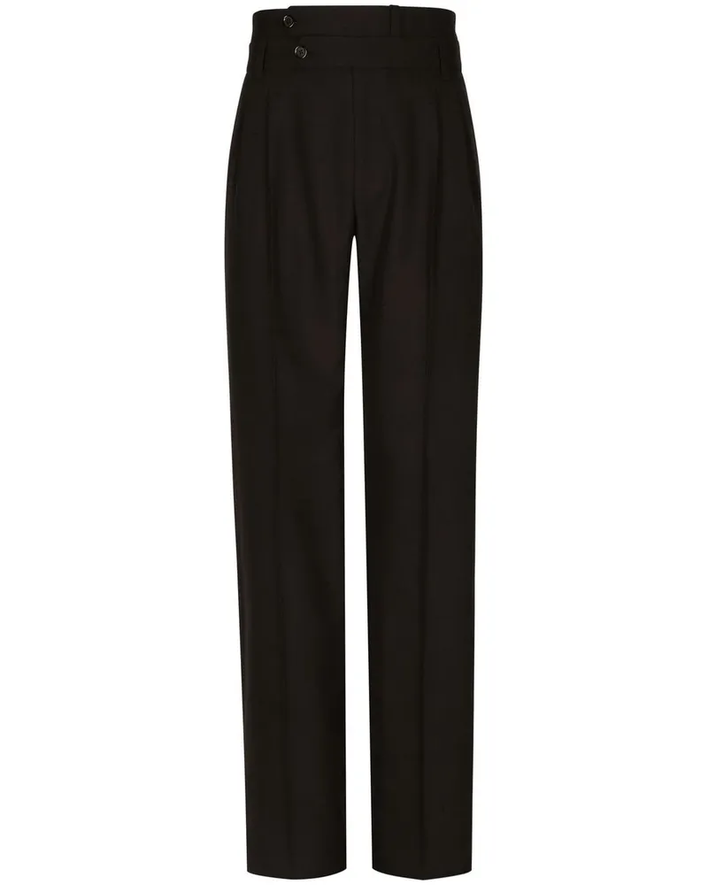 Dolce & Gabbana Klassische Hose - Schwarz Schwarz