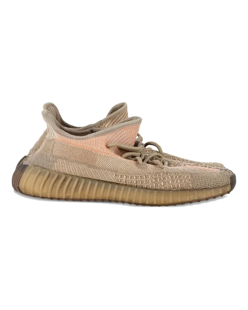 adidas 350 V2 knit sneakers - Nude Nude