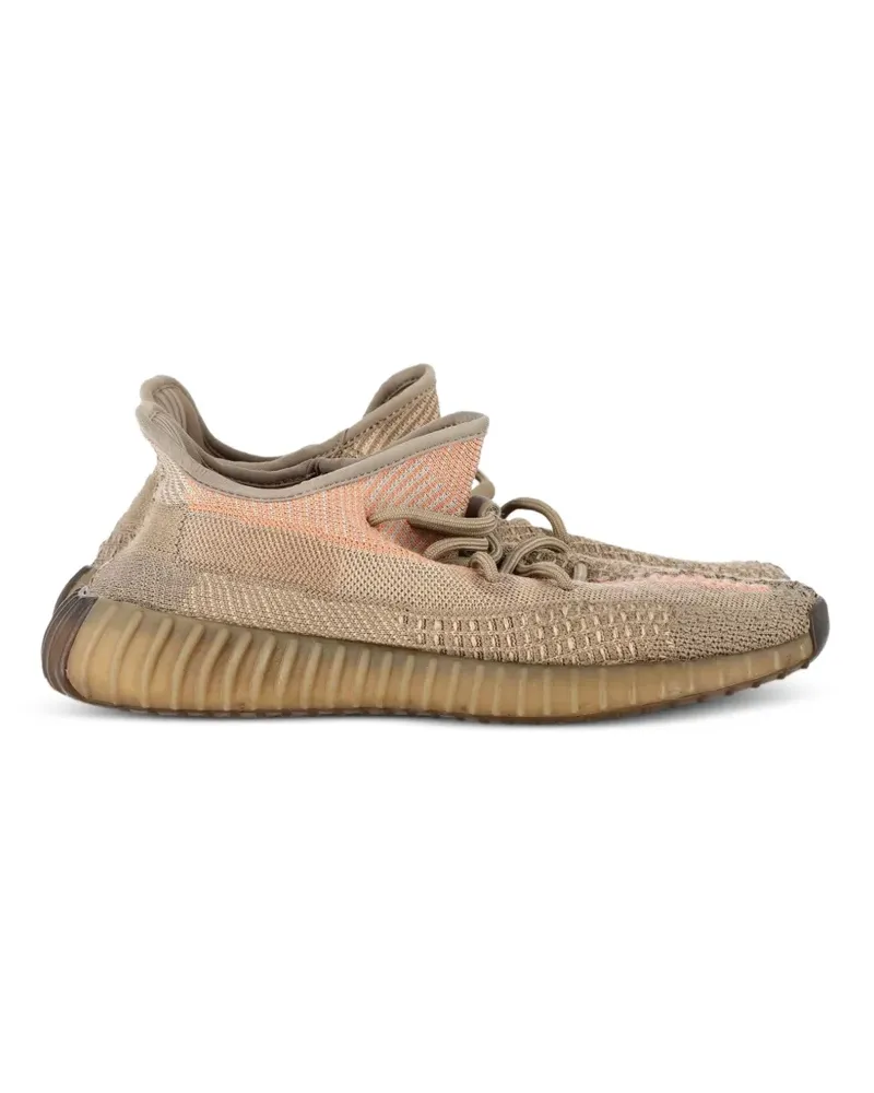 adidas 350 V2 knit sneakers - Nude Nude