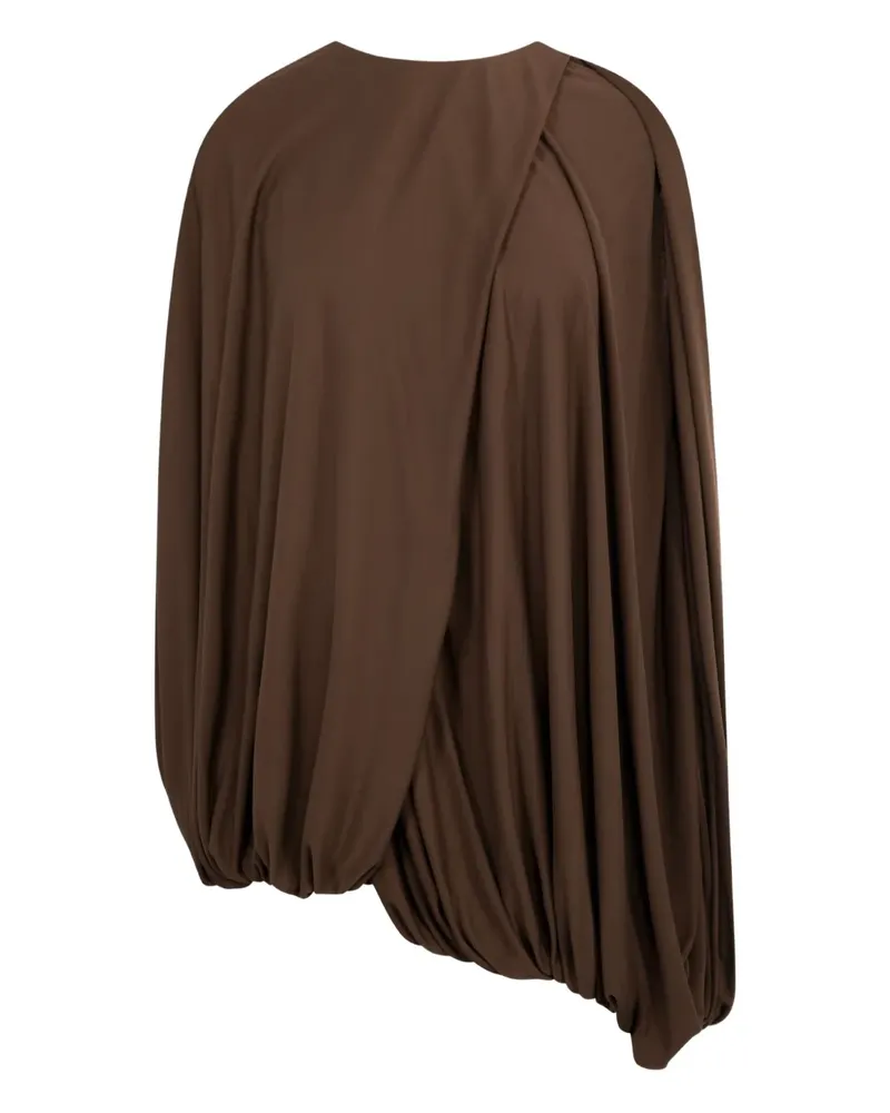 Loewe draped blouse - Braun Braun