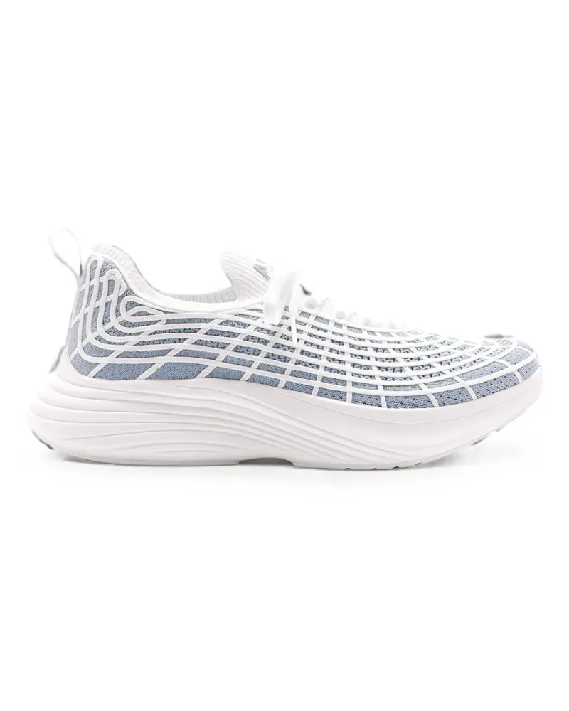 ATHLETIC PROPULSION LABS TechLoom Zipline cage-detail lace-up sneakers - Weiß Weiß