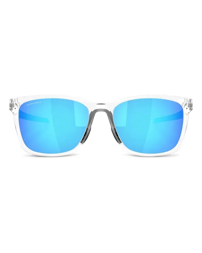 Oakley Sonnenbrille mit eckigem Gestell - Weiß Weiß