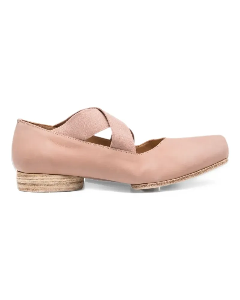 Uma Wang square-toe ballet flats - Rosa Rosa