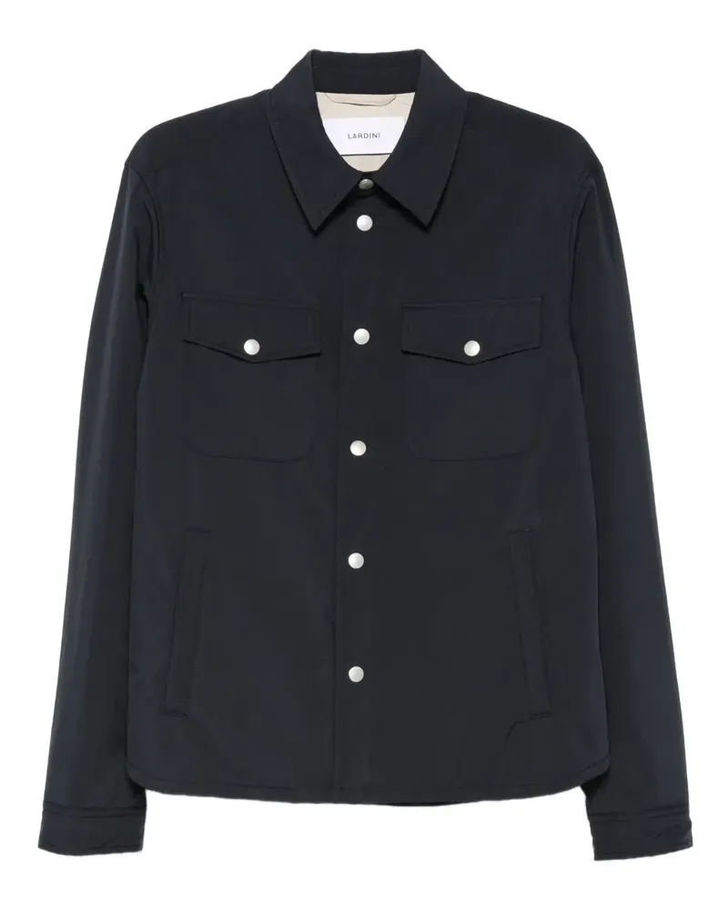 LARDINI Jacke mit Klappentasche - Blau Blau