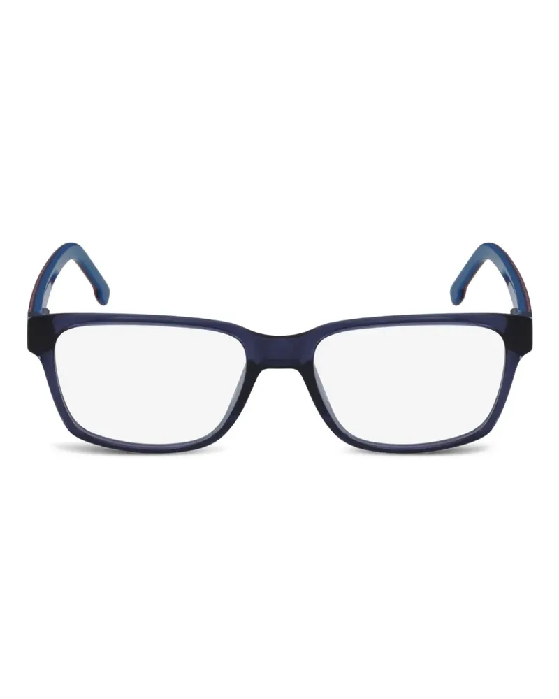 Lacoste Brille mit eckigem Gestell - Blau Blau