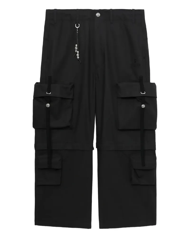 BAPE Klassische Cargohose - Schwarz Schwarz