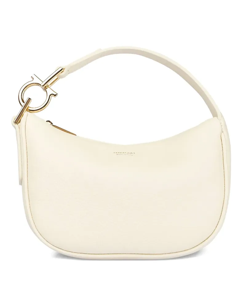 Ferragamo Mini-Bag mit Logo-Anhänger - Nude Nude
