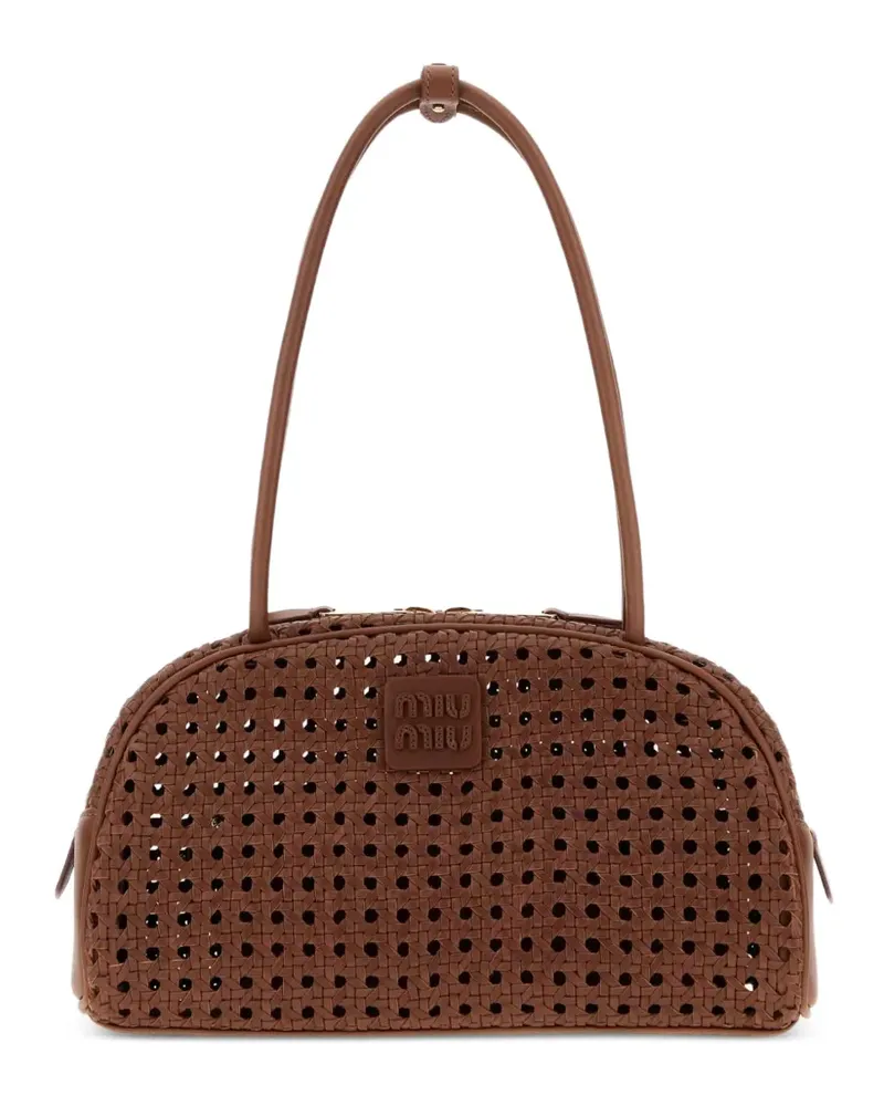 Miu Miu Beau Tasche aus Leder - Braun Braun