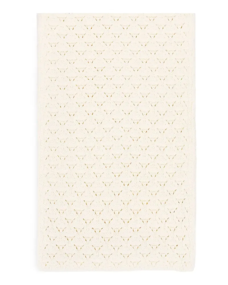 Aimé Leon Dore eyelet-knit scarf - Nude Nude