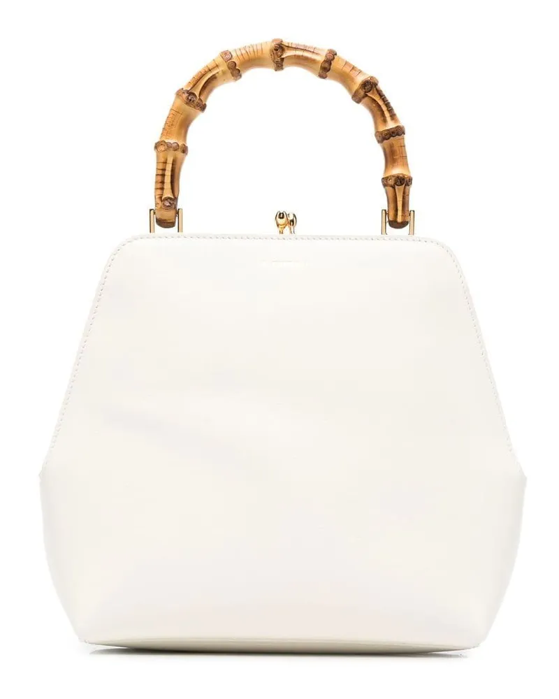 Jil Sander Goji Handtasche - Weiß Weiß