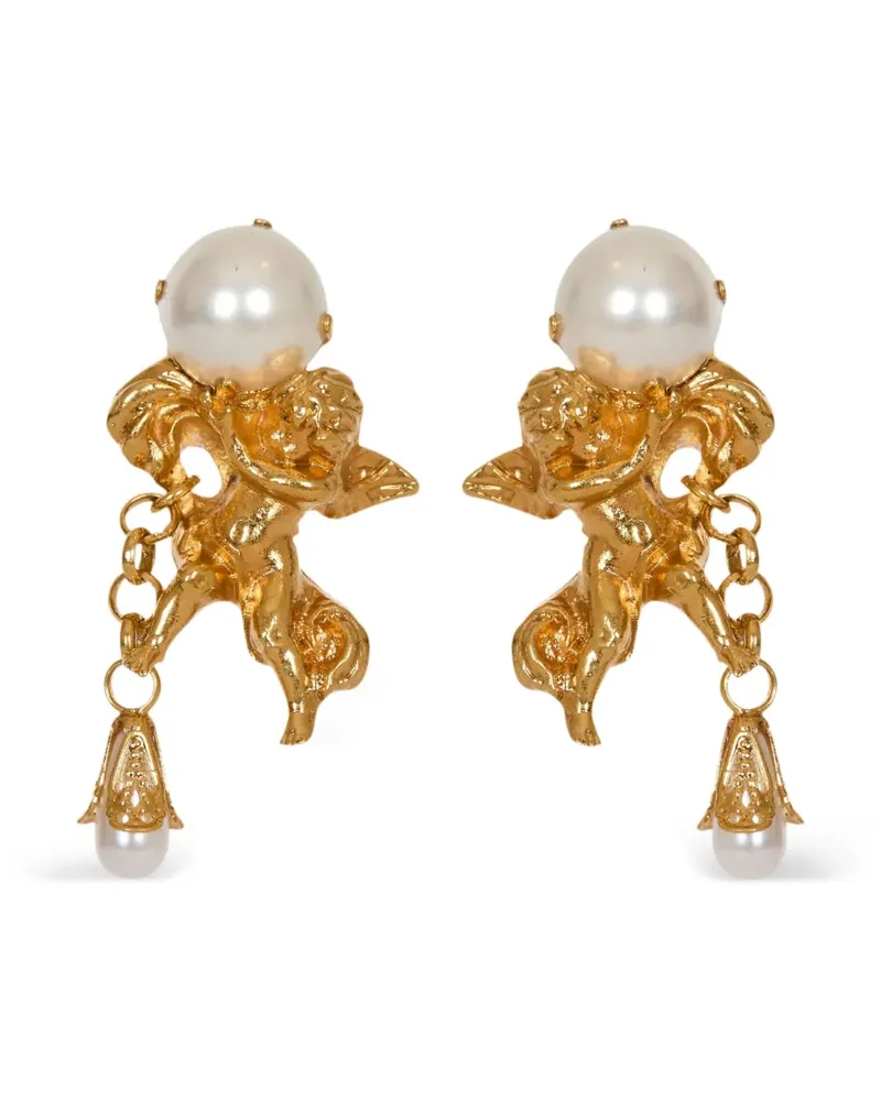 Balmain Anges Baroque Ohrringe - Gold Gold