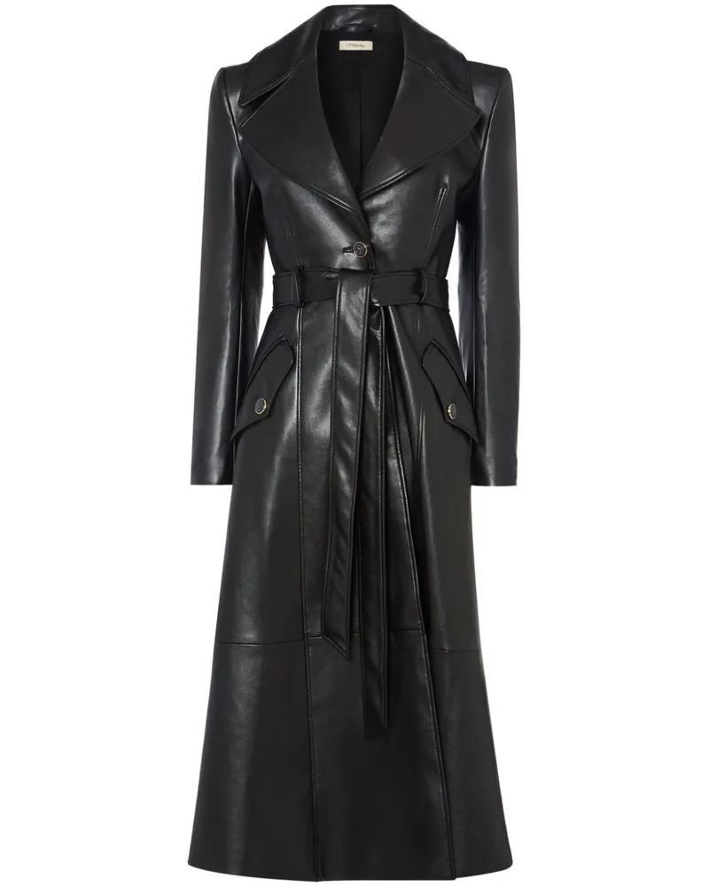 Temperley London Reynaldo Trenchcoat - Schwarz Schwarz